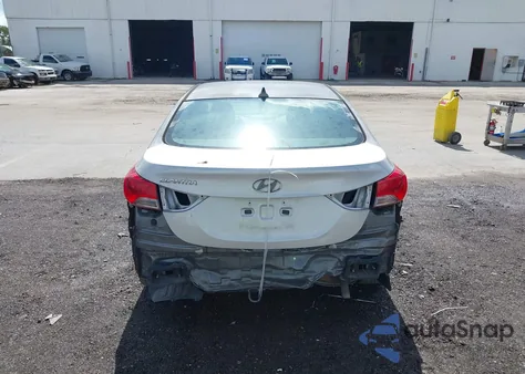 2013 Hyundai Elantra Gls z USA, uszkodzony, nr VIN 5NPDH4AE3DH399653
